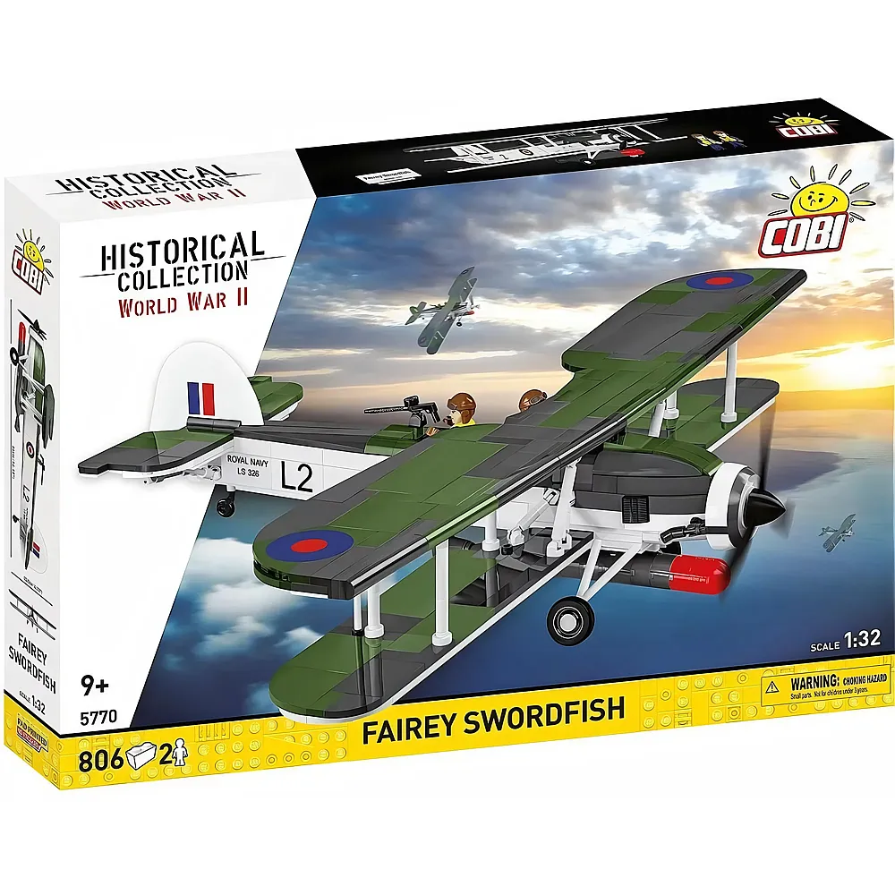 COBI Fairey Swordfish / 809 pcs.