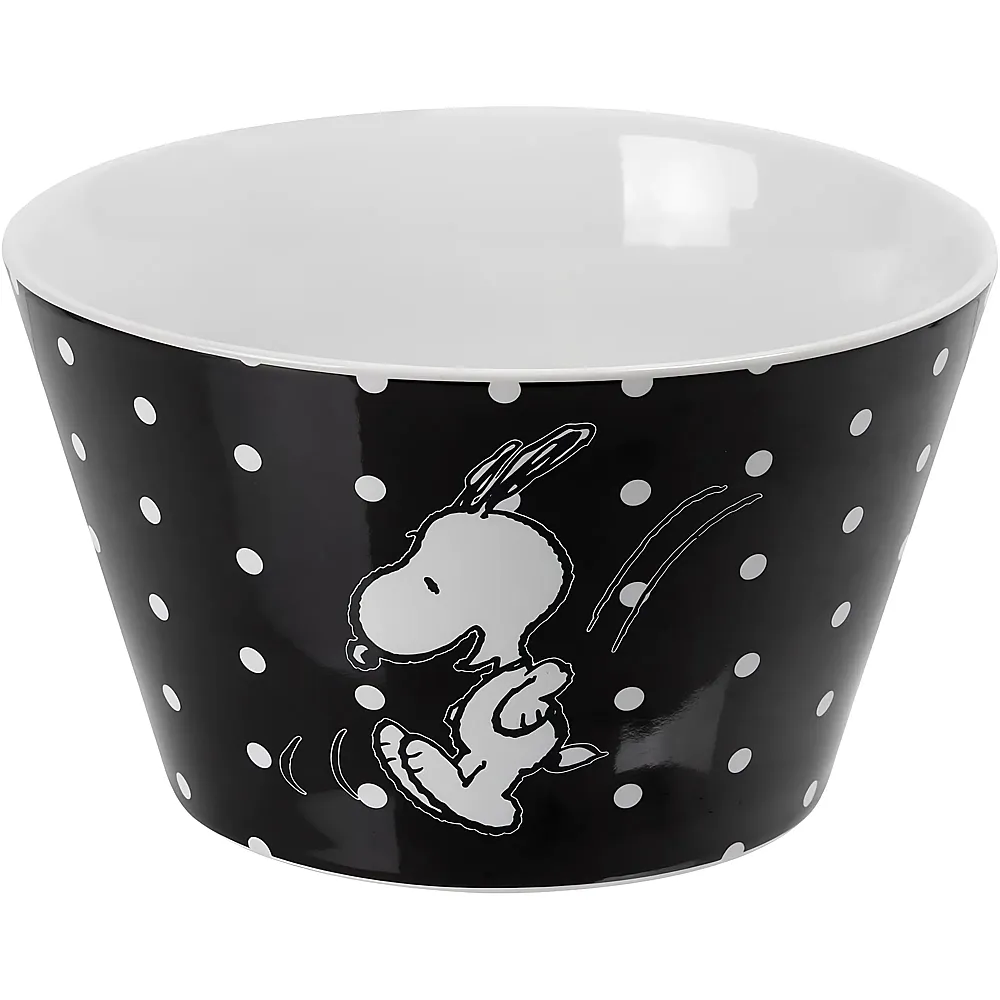 United Labels Peanuts M�slischale Snoopy Black Dots - 500 ml