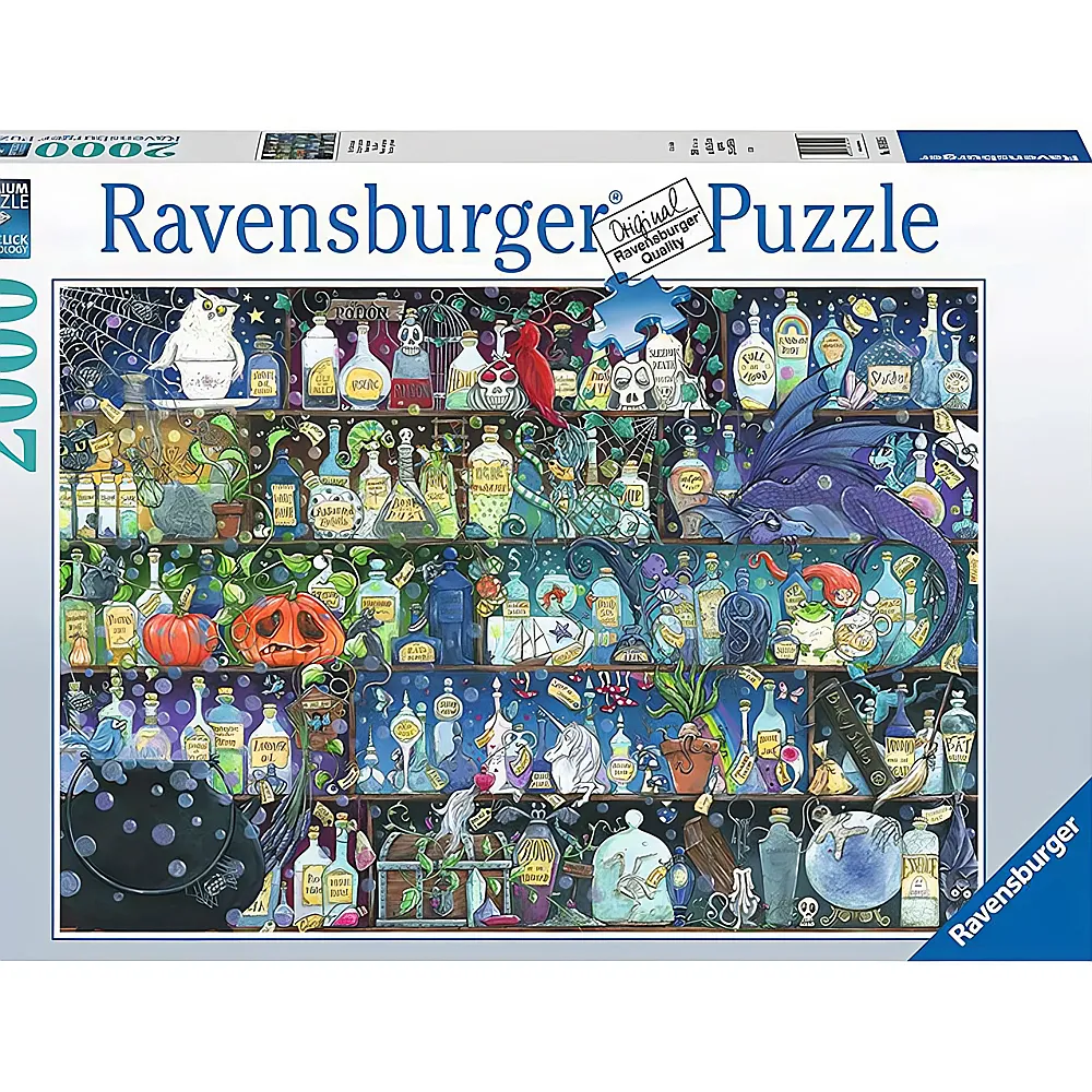 Ravensburger Puzzle Der Giftschrank 2000Teile