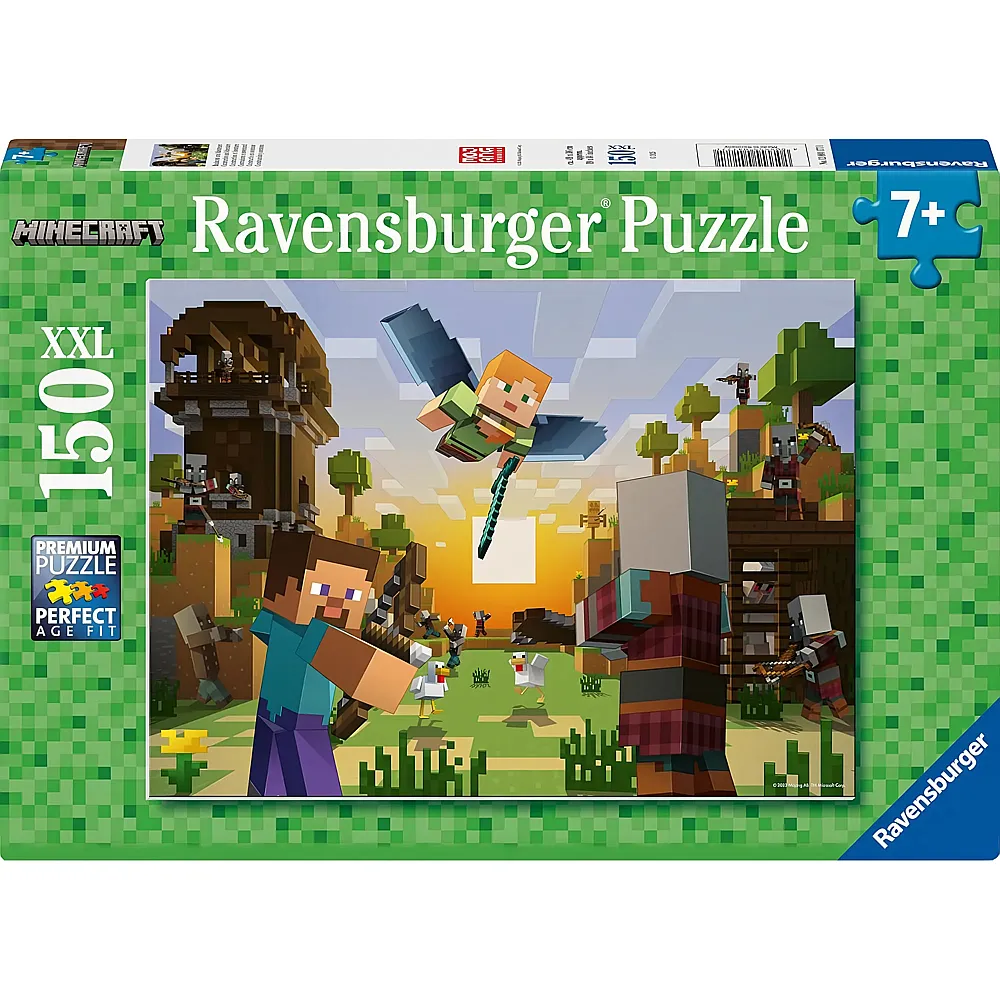Ravensburger Puzzle Minecraft 150Teile
