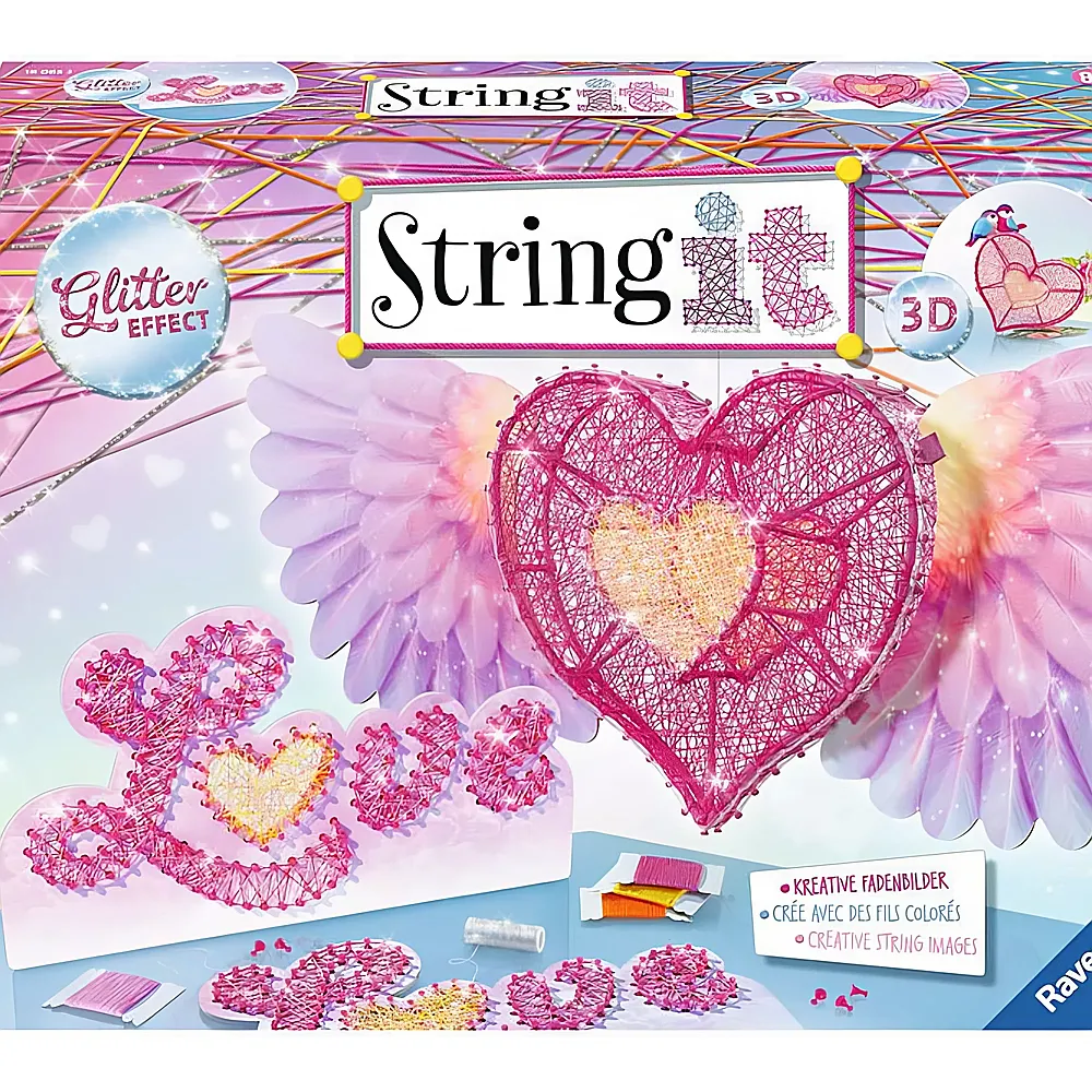 Ravensburger String it Maxi 3D-Heart