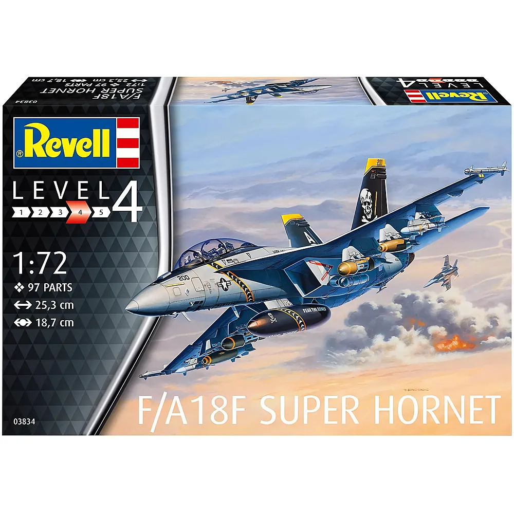 Revell Level 4 F/A18F Super Hornet