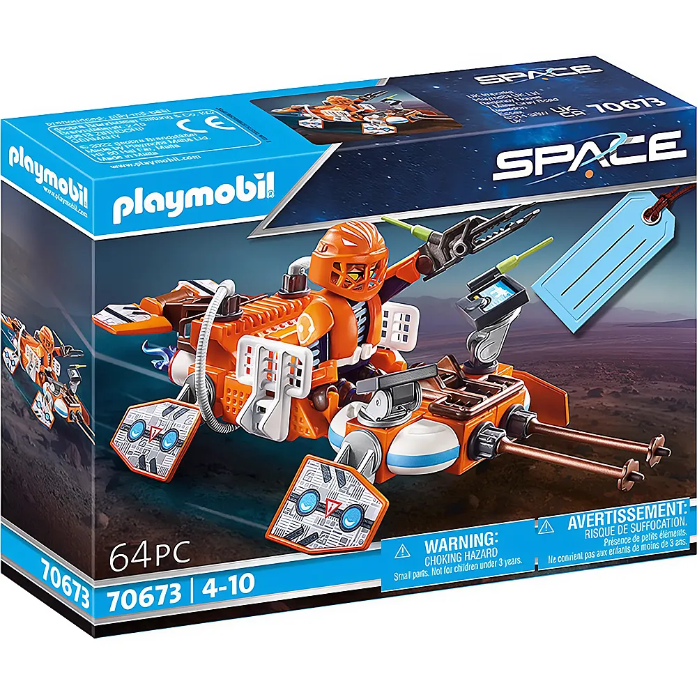 PLAYMOBIL Geschenkset Space Speeder 70673