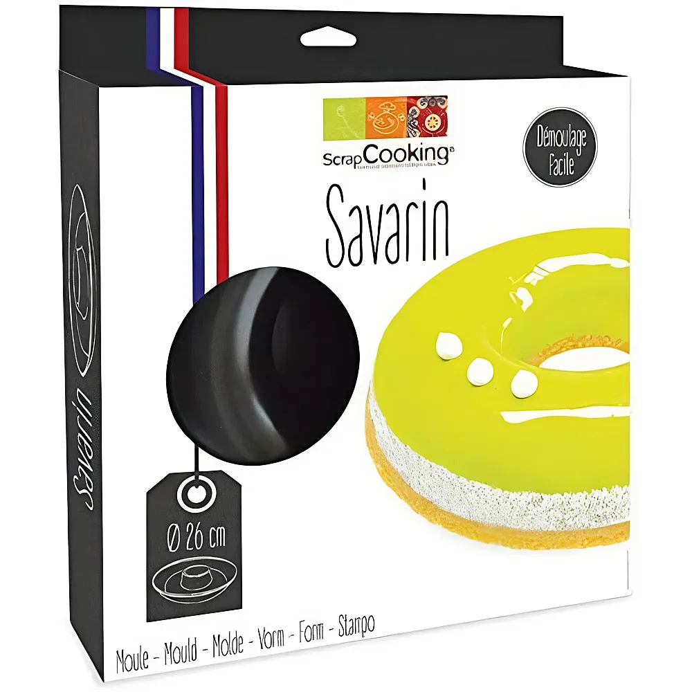 ScrapCooking Parfaitform Savarin -  26 cm | Backen & Dekorieren