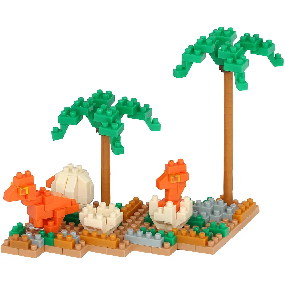 Nanoblock Tirannosaurus Rex in schiusa - 200 pezzi