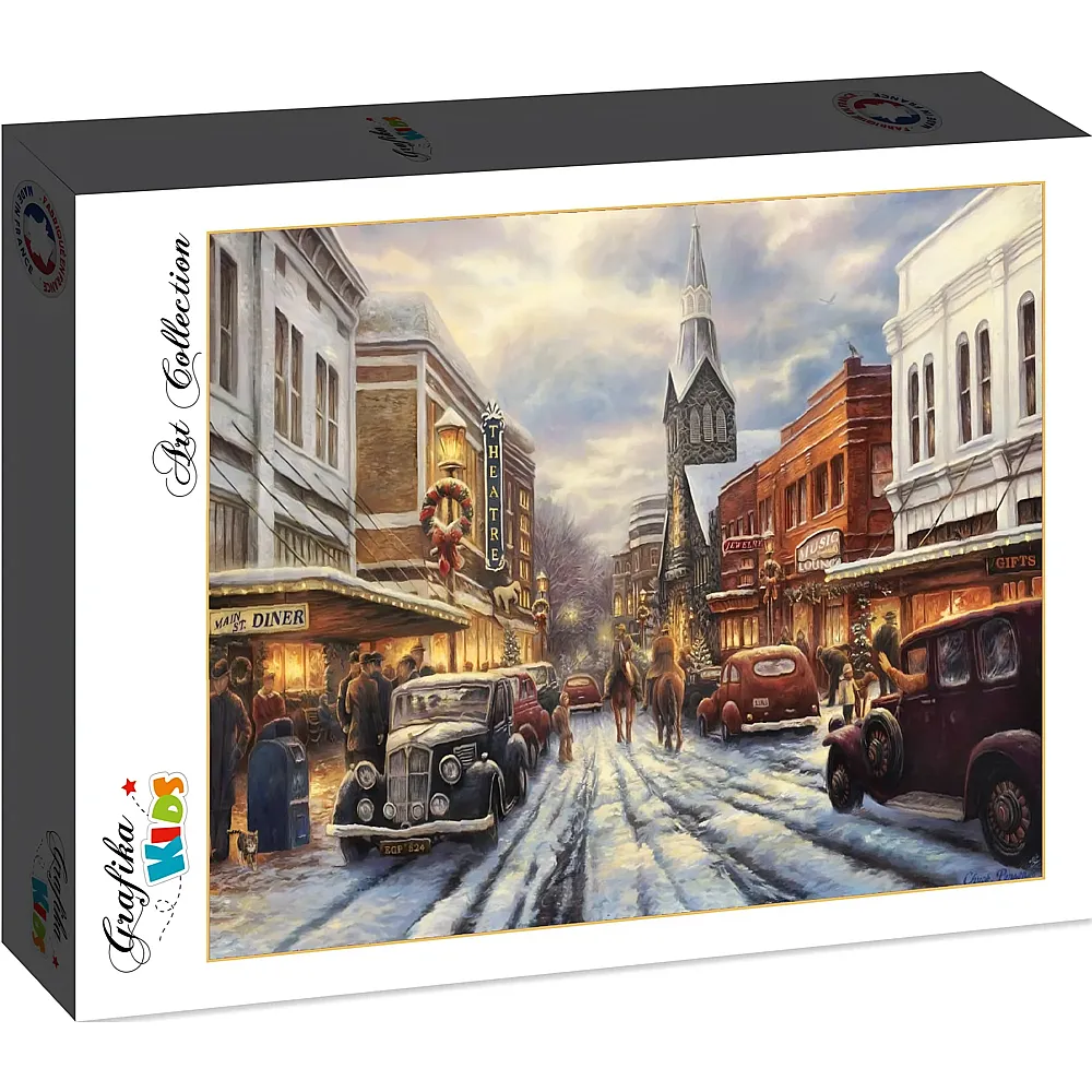 Grafika Puzzle Art Collection Chuck Pinson Grafika Kids The Warmth of Small Town Living - 12 Teile