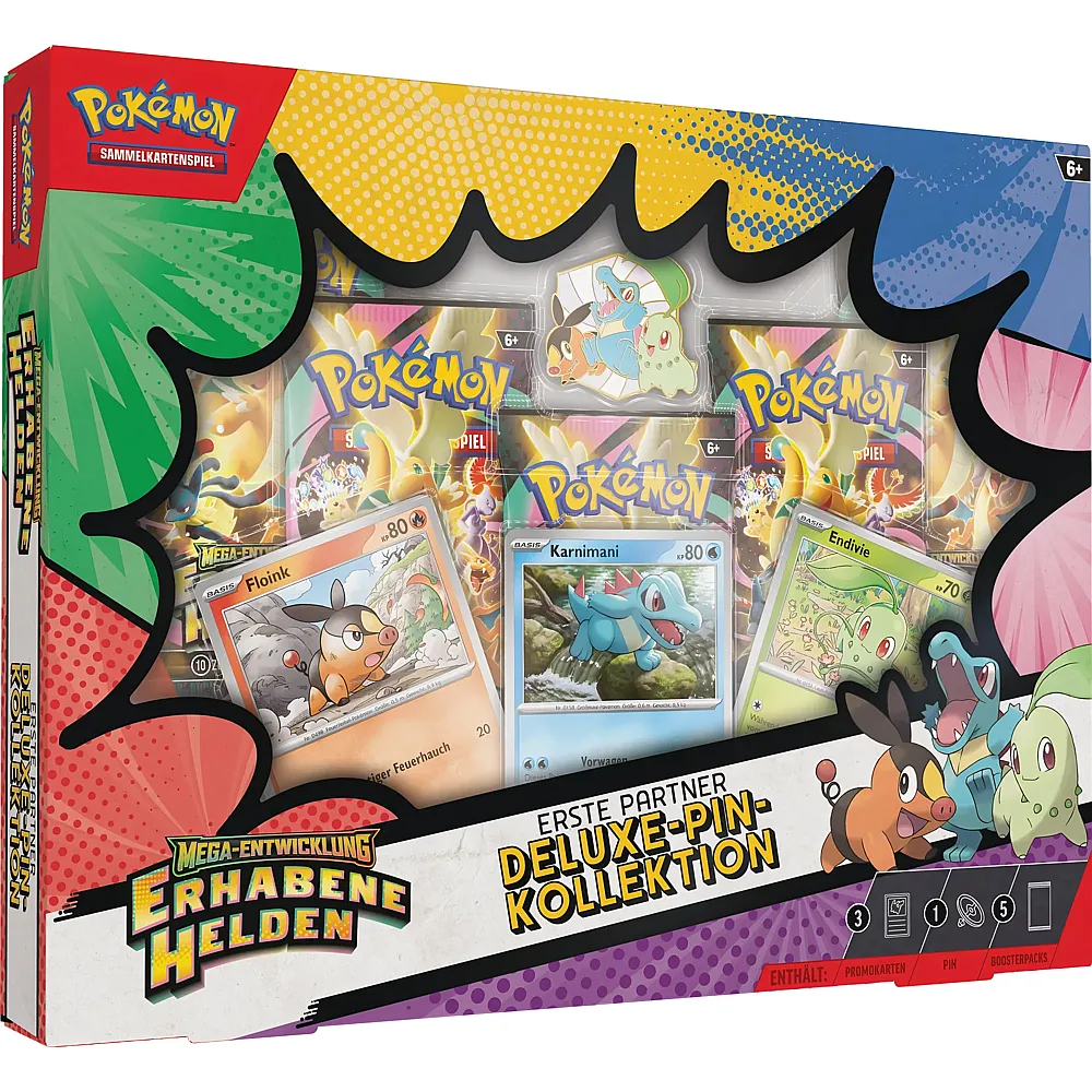 Pok�mon TCG Deluxe-Pin-Kollektion - Deutsch - Sammelkarten TCG