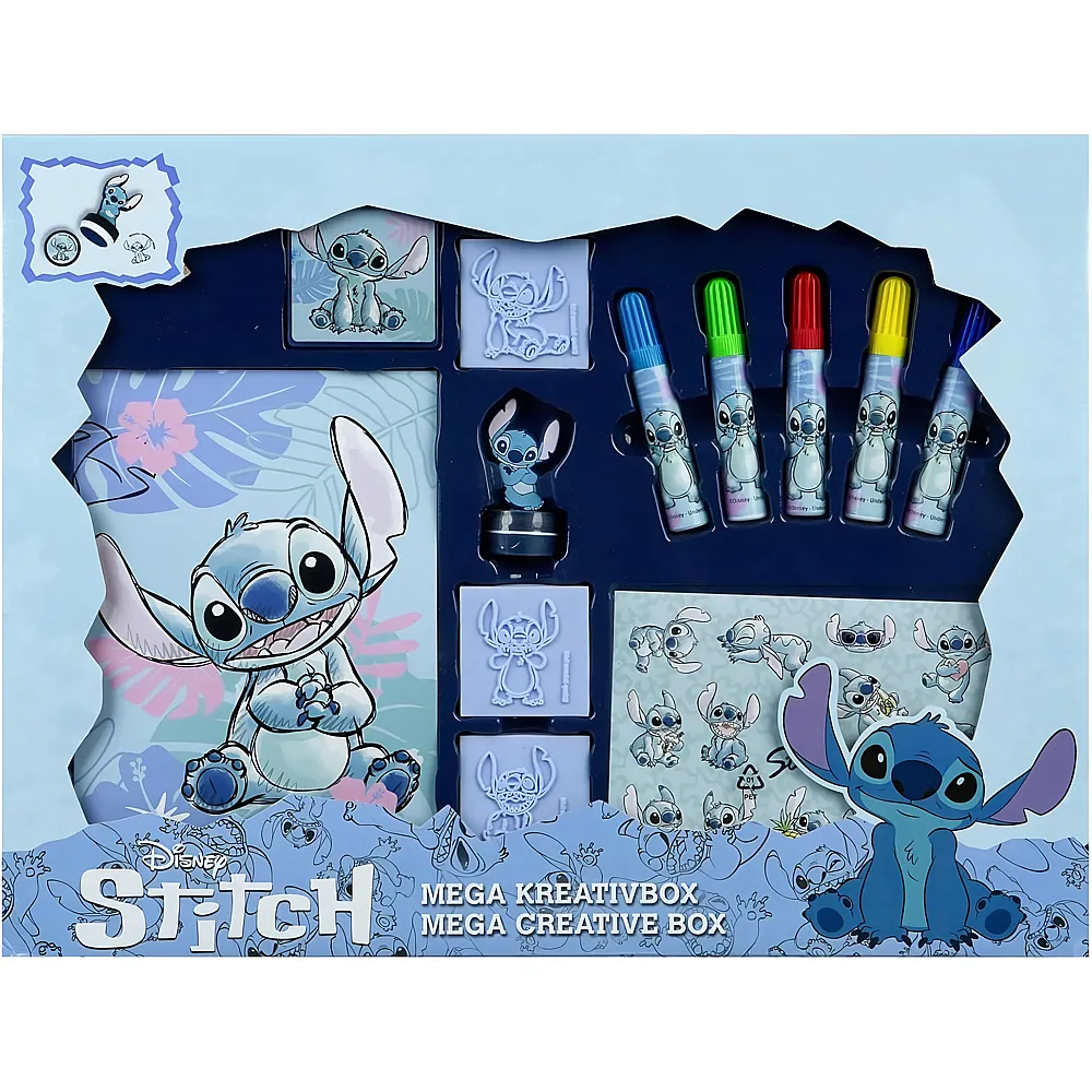 Undercover Lilo & Stitch Mega-Stempel und Farbset