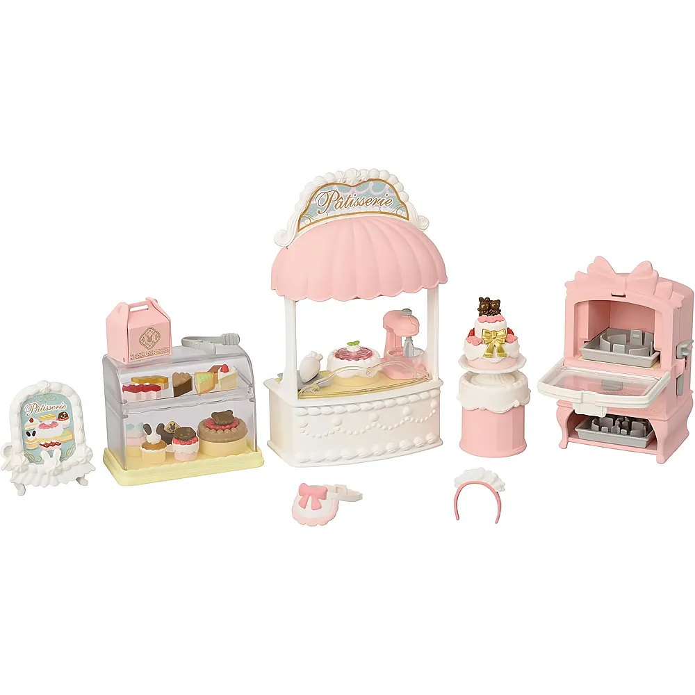 Sylvanian Families Einrichtung Dorfkonditorei Set zu Starter Haus 5807