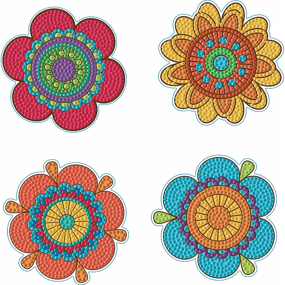 Diamond Dotz Diamond Painting Untersetzer Hippie