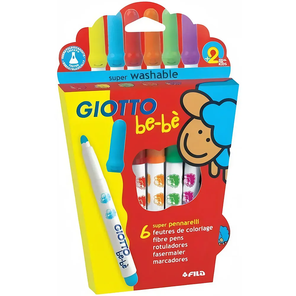 Giotto be-b� Fasermaler 6 St�ck - Suche