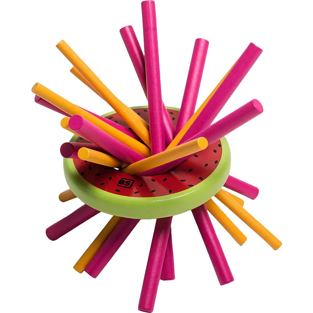 BS Toys Mikado Melone Holzspiel, 31 Teile.