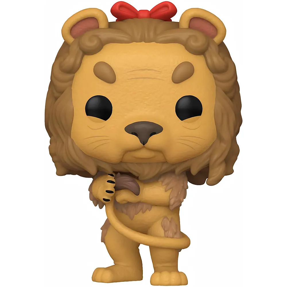 meinspielzeug - Funko POP Movies: The Wizard of Oz - Cowardly Lion - 1/6 Quote F�r Seltene Chase-Variante - Beflockt - Vinyl-Sammelfigur