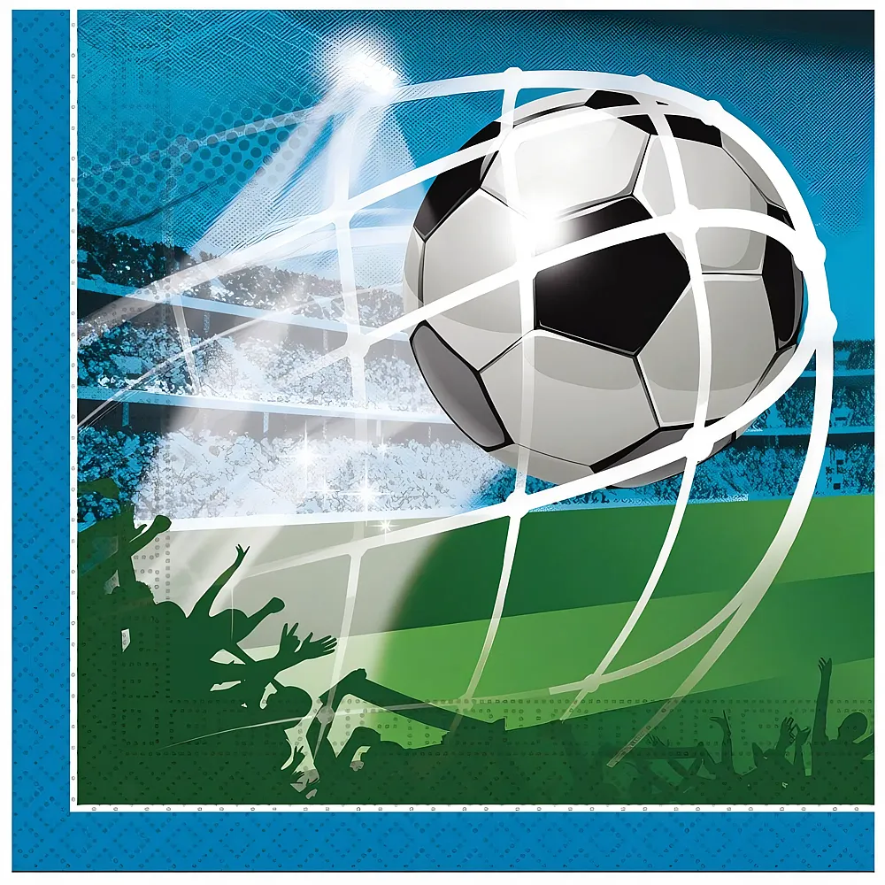 Procos Papierservietten FSC Fuballfans, 20 St�ck.