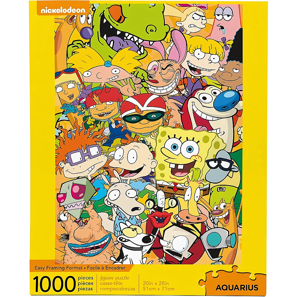 Aquarius Puzzle Nickelodeon Cast - 1000 Teile