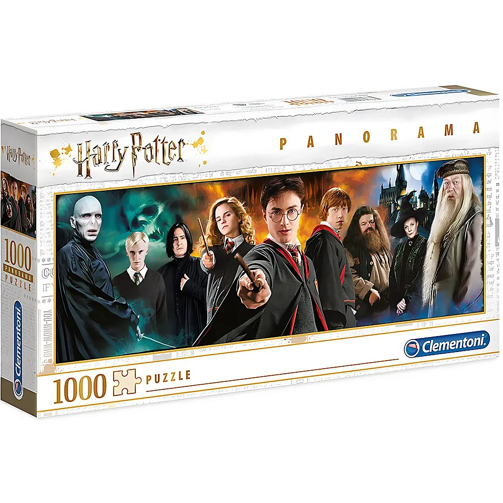 Clementoni Puzzle High Quality Collection Panorama Harry Potter 1000Teile