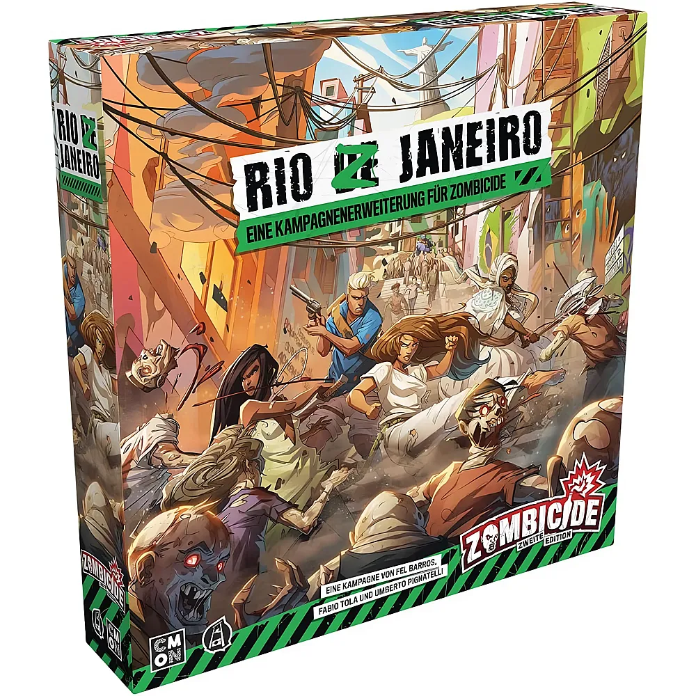 CMON Zombicide 2. Edition  Rio Z Janeiro Erweiterung DE