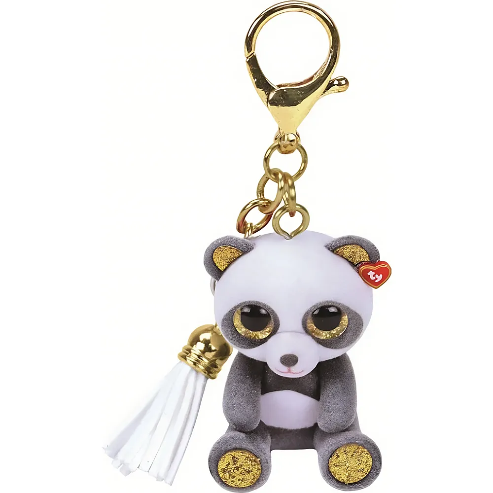meinspielzeug - Ty Beanie Clips Schl�sselanh�nger Chi der Panda - 10 cm | Accessoires