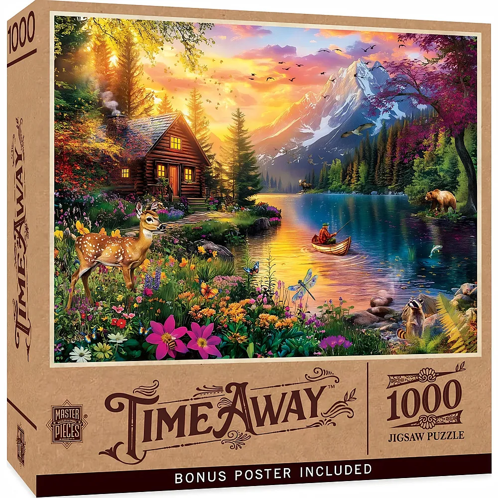 Master Pieces Puzzle Time Away Abendstille - 1000 Teile