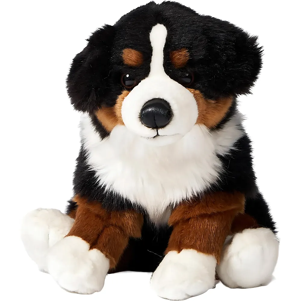 meinspielzeug - Unitoys Berner Sennenhund sitzend - 25 cm | Hunde Pl�sch