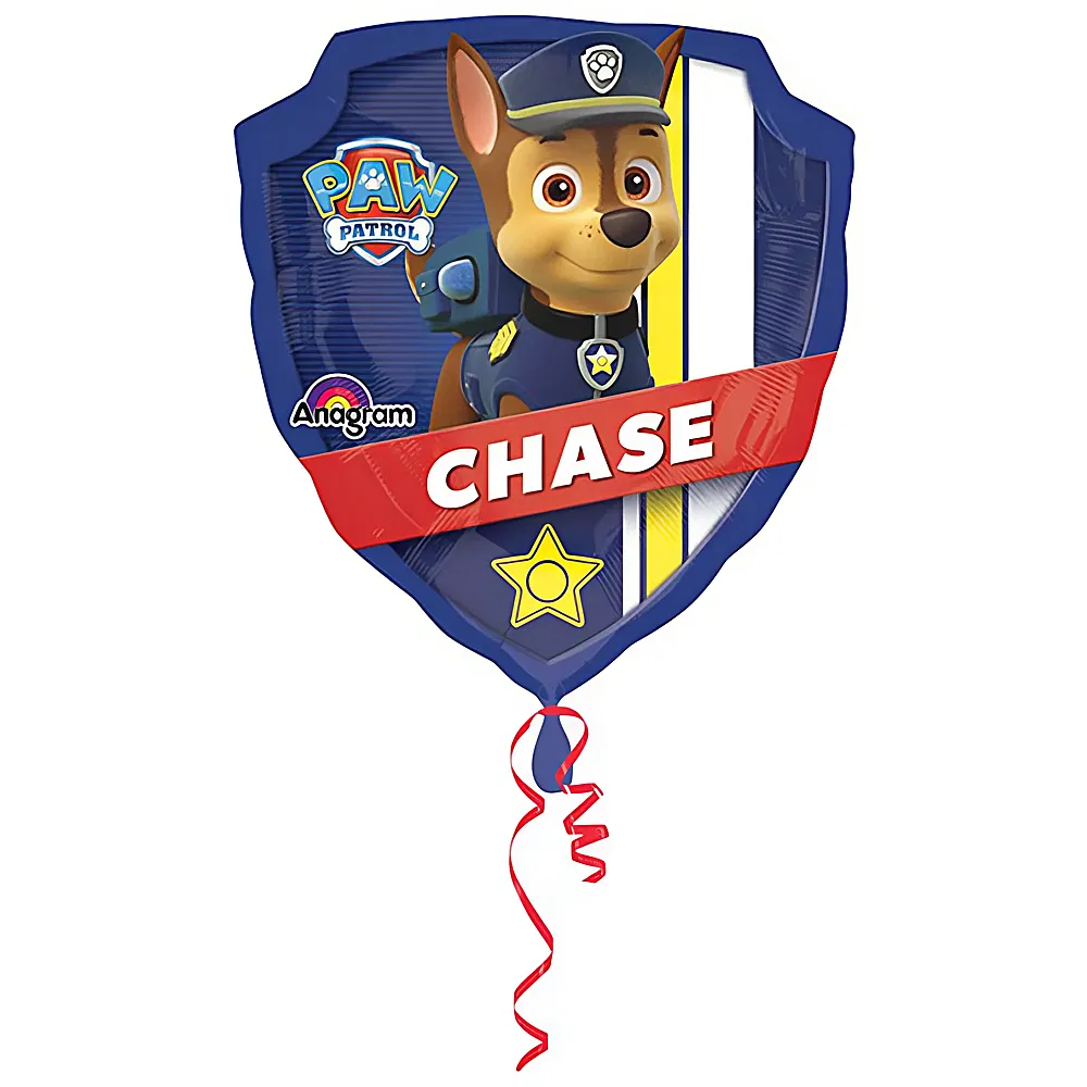 Amscan Folienballon Paw Patrol Chase 63x68cm | Kindergeburtstag