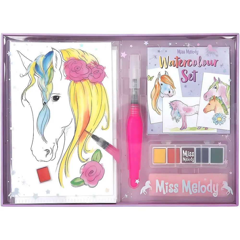 Depesche Wasserfarben-Set Miss Melody