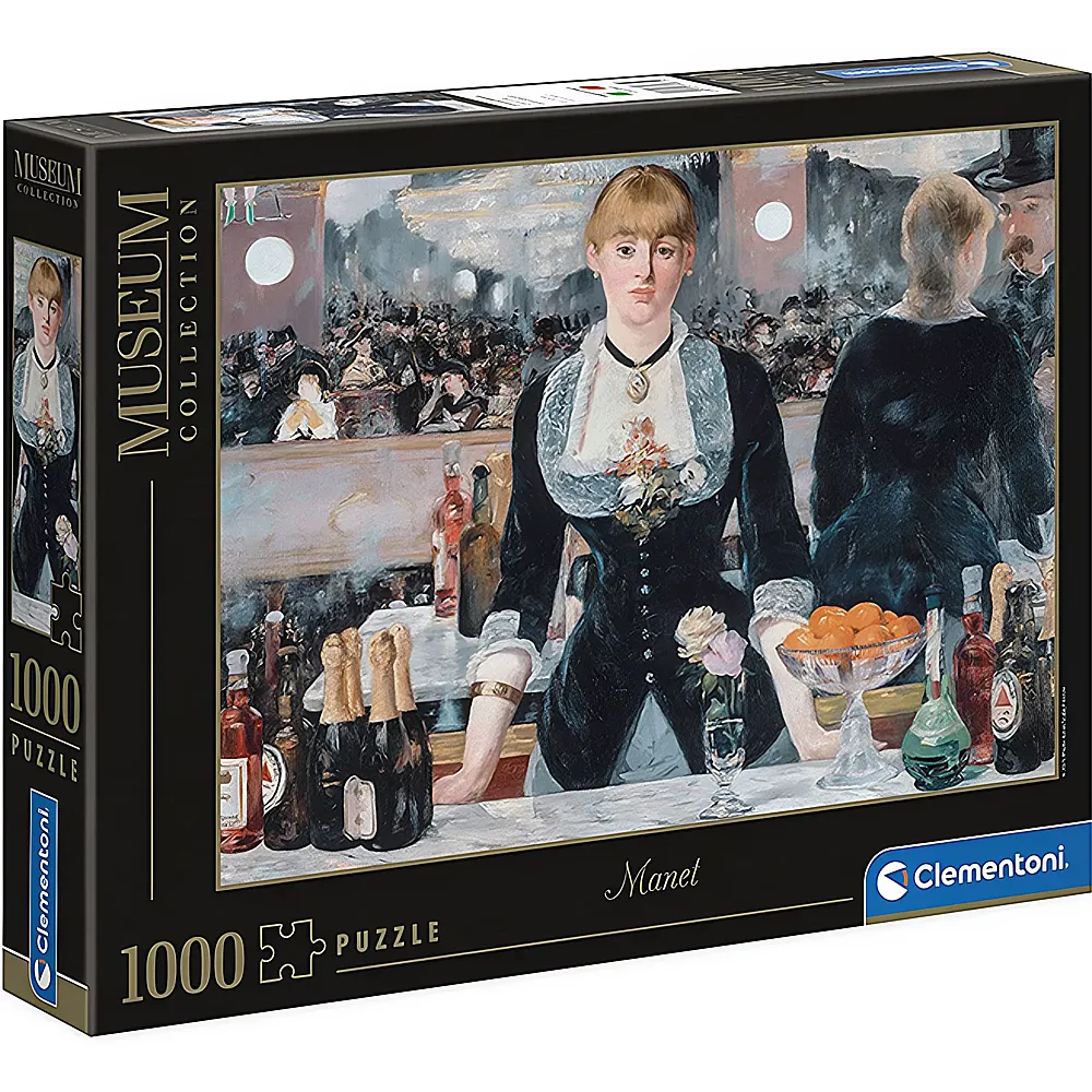 Clementoni Puzzle Museum Collection Manet, Folie Berger 1000Teile