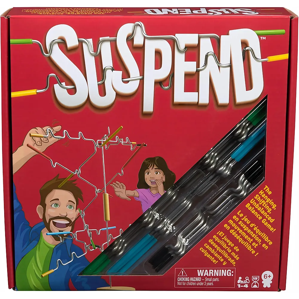 Spin Master Games Suspend Geschicklichkeitsspiel, 3D-Balancierspiel | Geschicklichkeitsspiele