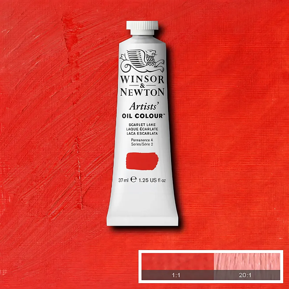 meinspielzeug - Winsor & Newton W&n Artists' lfarbe 37ml Tube Scharlachlack