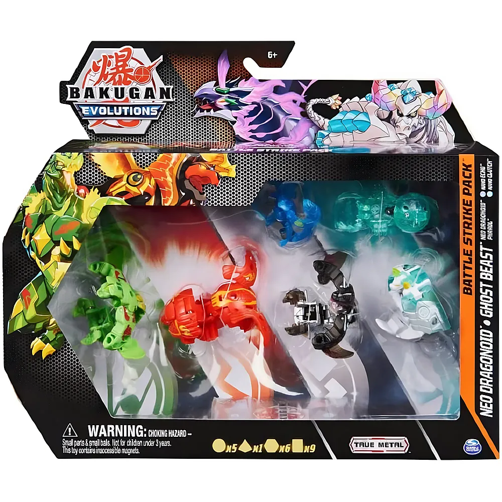Spin Master 6062874 Bakugan Universum Lizenzen, Mehrfarbig, M