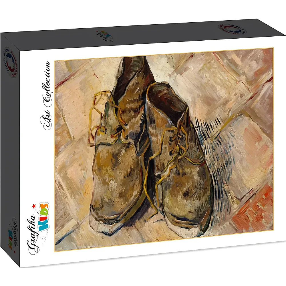Grafika Puzzle Art Collection Vincent Van Gogh Grafika Kids Schuhe, 1888 - 12 Teile