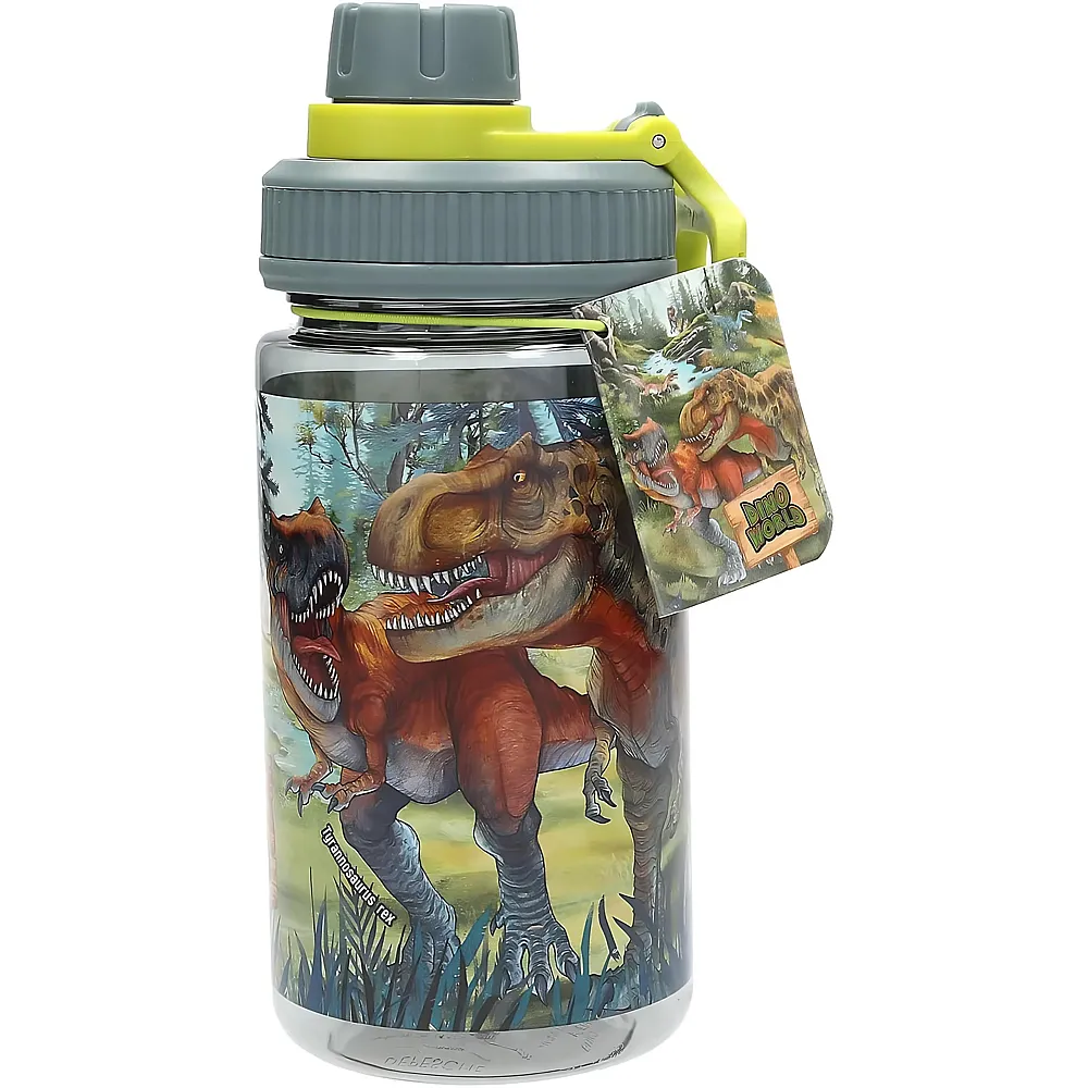 Depesche Dino World Transparente Trinkflasche 500ml