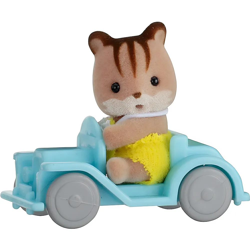 Sylvanian Families Figuren Eichh�rnchen in Tretauto 5203