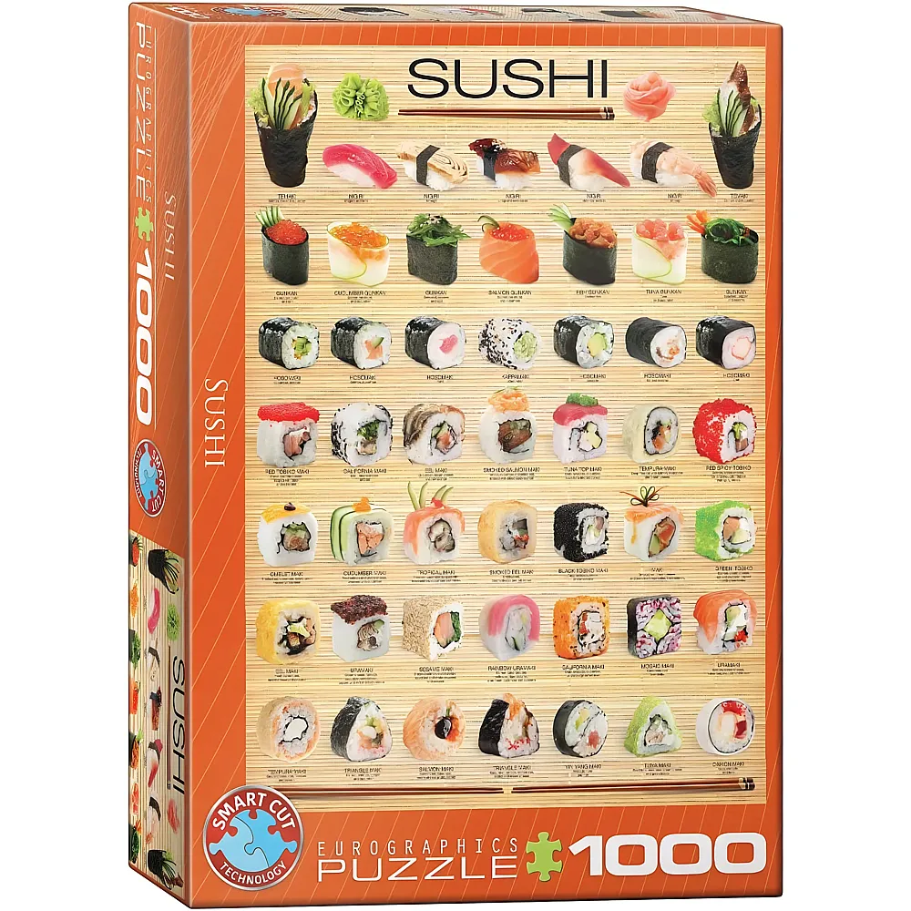 Eurographics Puzzle Sushi - 1000 Teile | Puzzle 1000 Teile