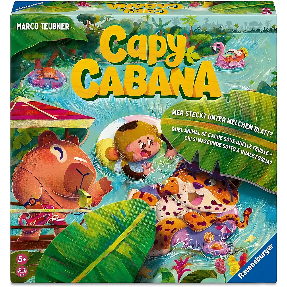 Ravensburger Spiele Capy Cabana - Deutsch - Kinderspiele