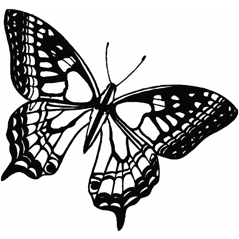 Aladine Stempel B Schmetterling | Stempelsets