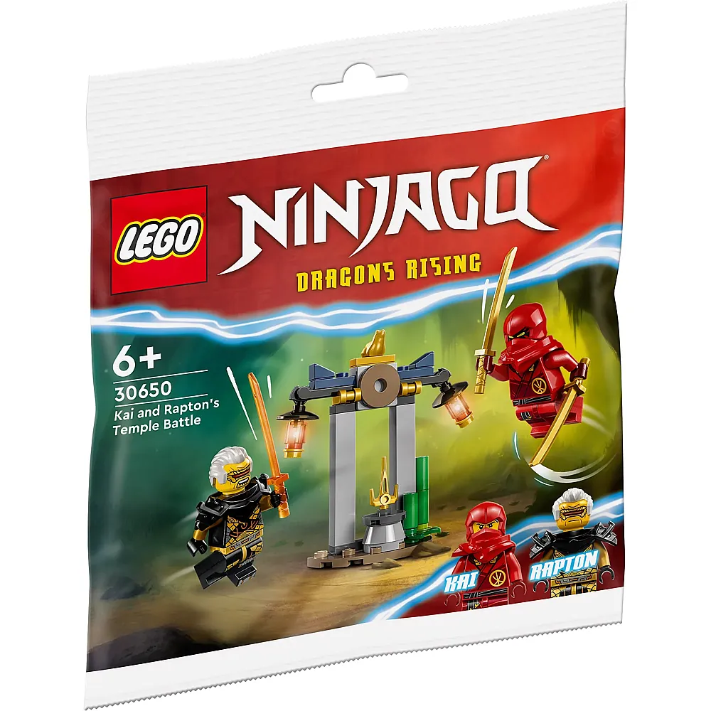LEGO Ninjago Kais und Raptons Duell im Tempel 30650