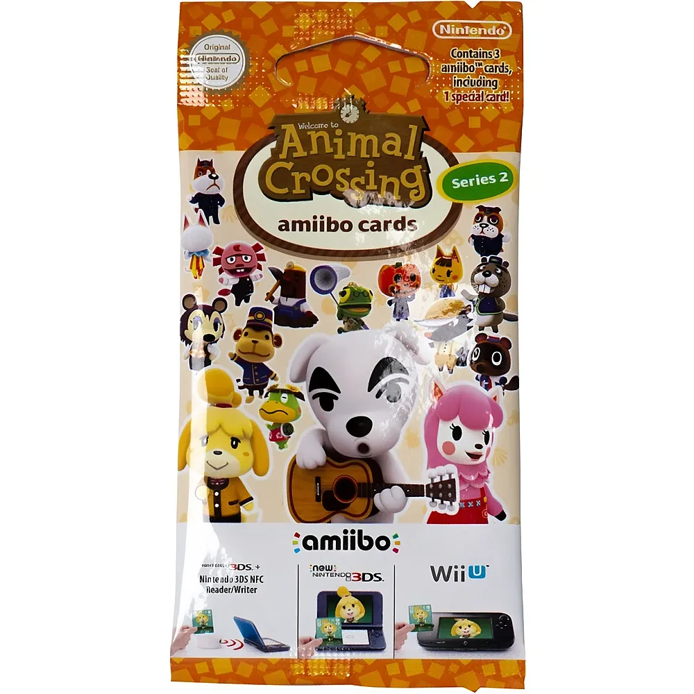 Nintendo amiibo Cards Animal Crossing: Series 2 2er Pack
