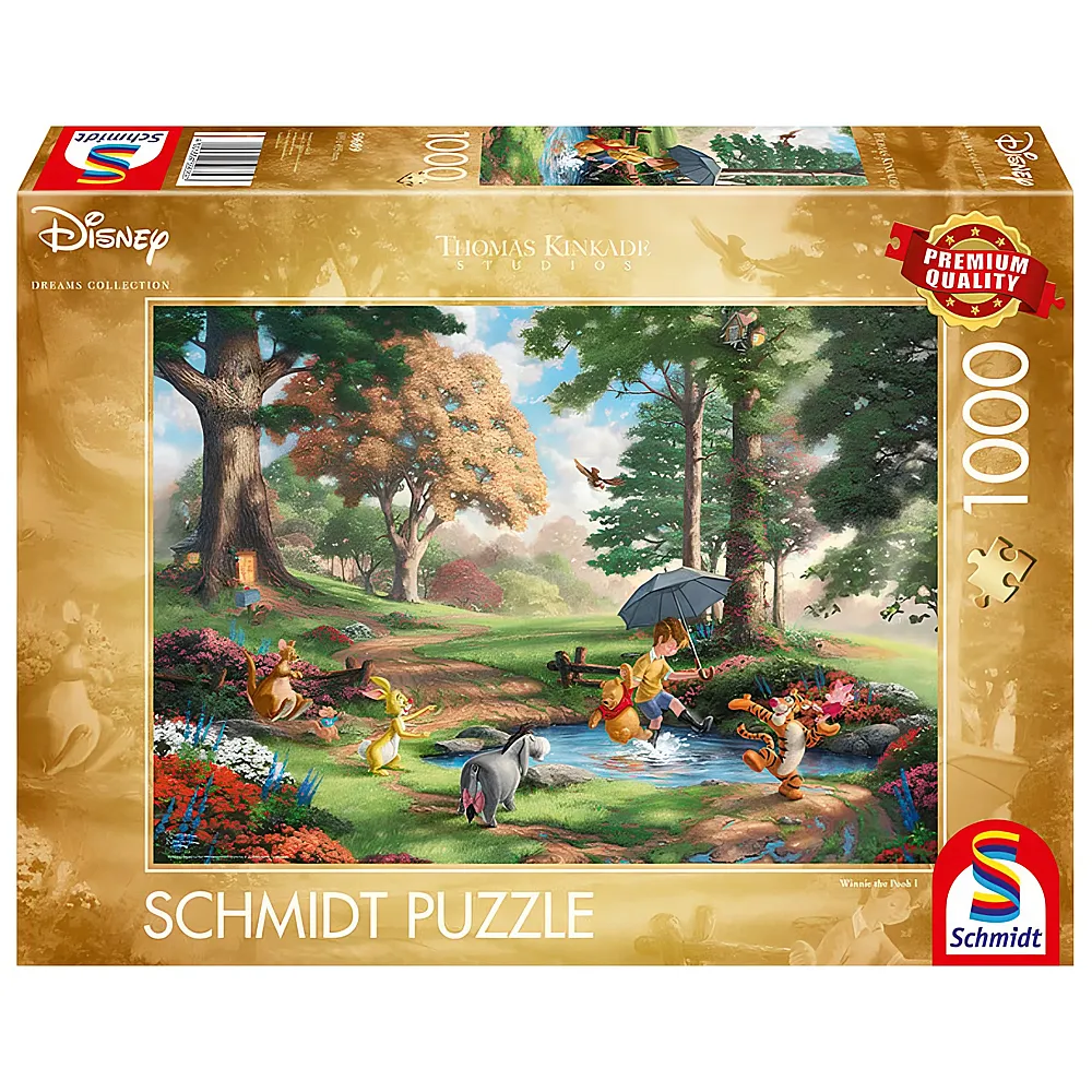 Schmidt Puzzle Thomas Kinkade Winnie Pooh 1000Teile