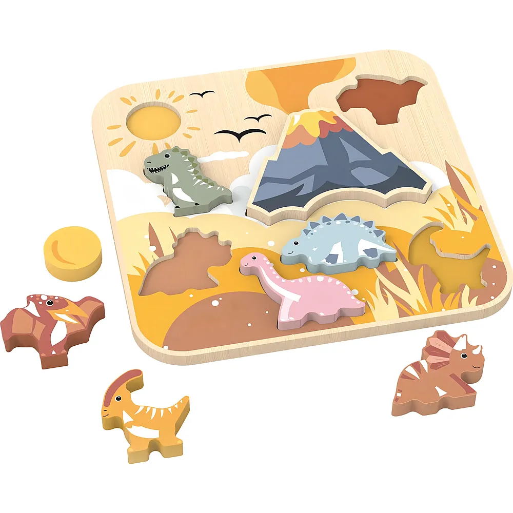 Speedy Monkey Formenpuzzle Dinosaurier