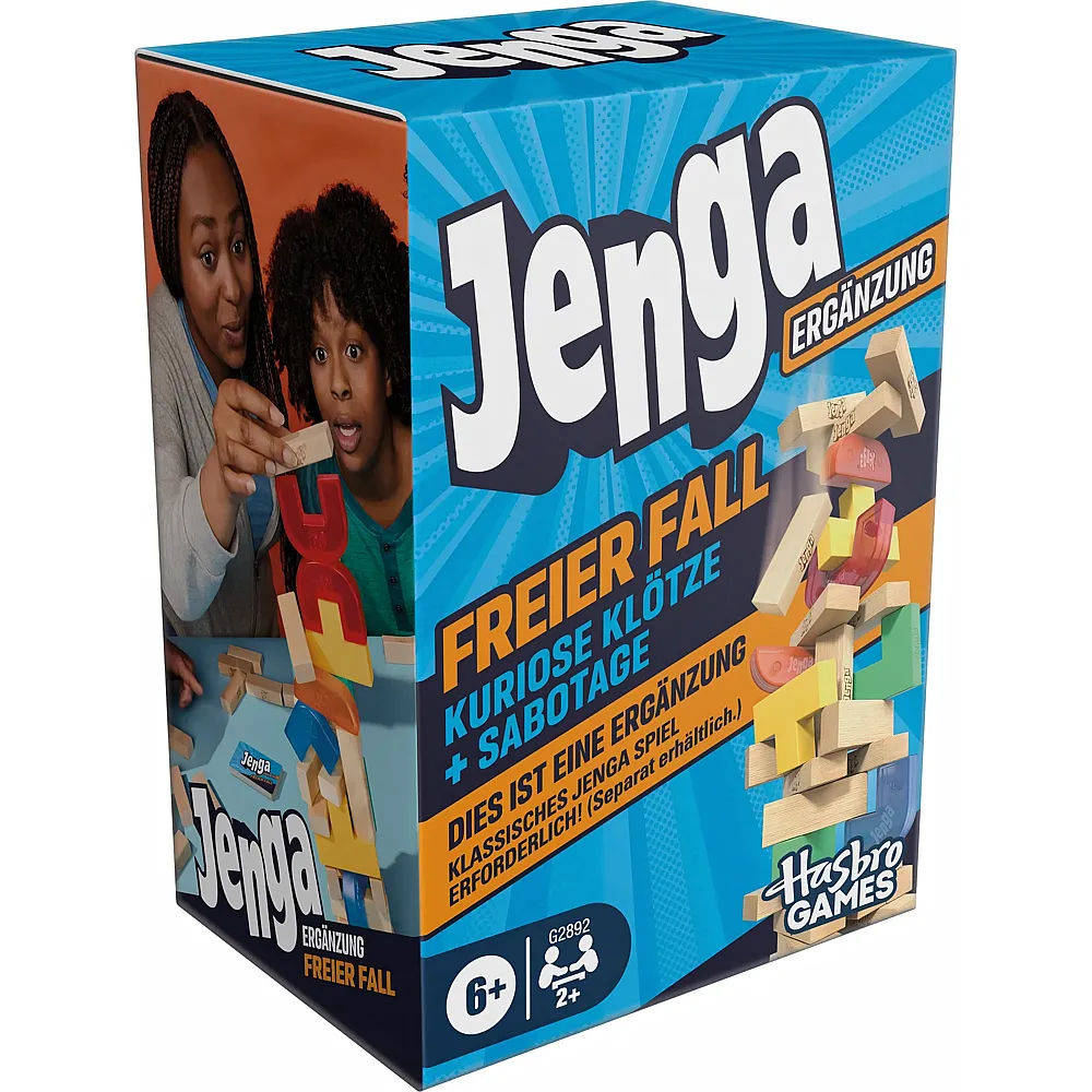 Hasbro Gaming Jenga Freier Fall Erweiterung
