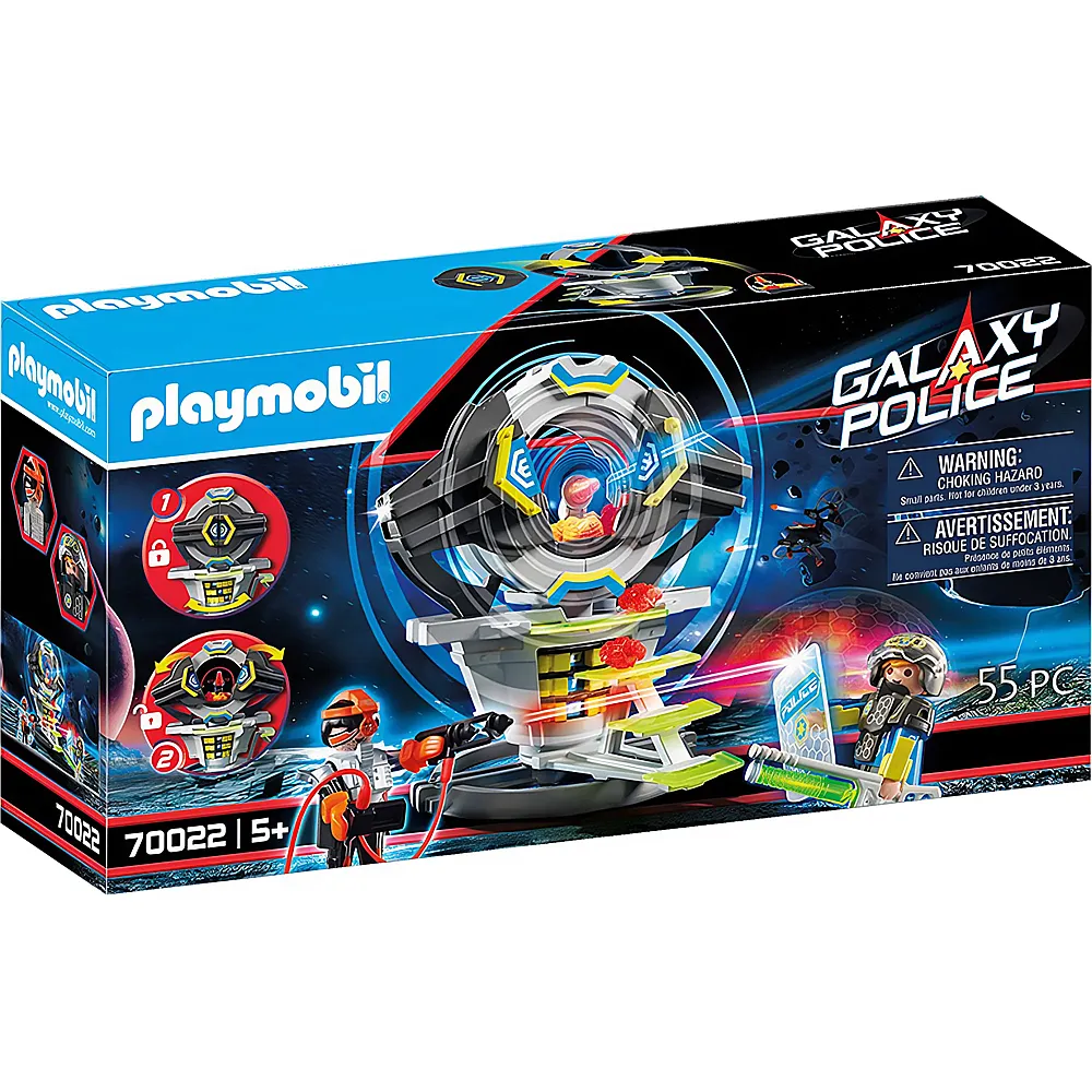 PLAYMOBIL Galaxy Police Tresor mit Geheimcode 70022