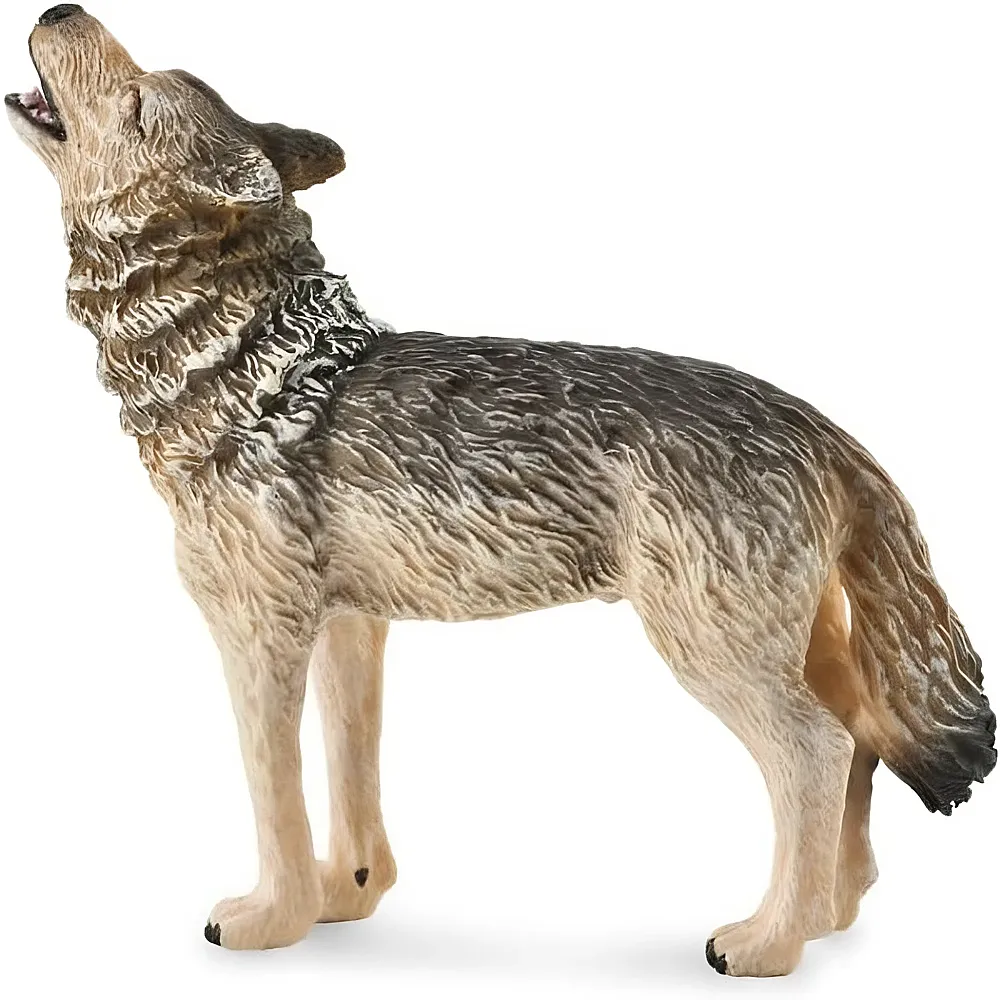 CollectA Wild Life North America Heulender Waldwolf | Waldtiere