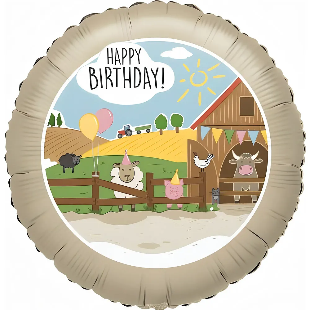 Riethm�ller Folienballon Farm 45cm - Suche