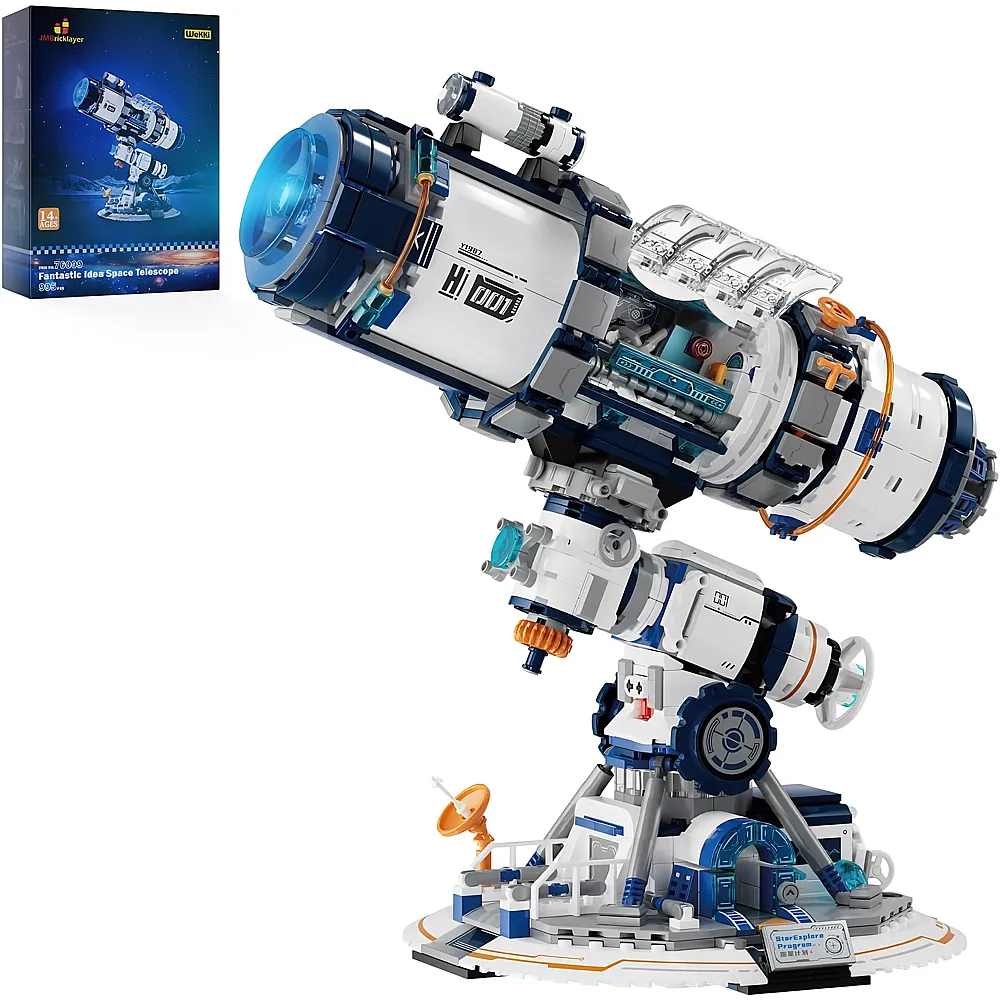 JMBricklayer Space Telescope 70009 | Klemmbausteine Weltraum