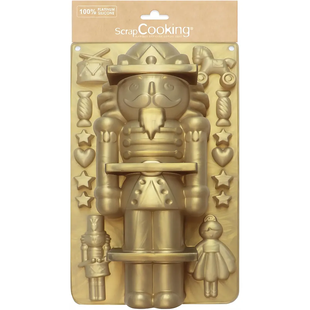 ScrapCooking Silikonform Haselnussknacker