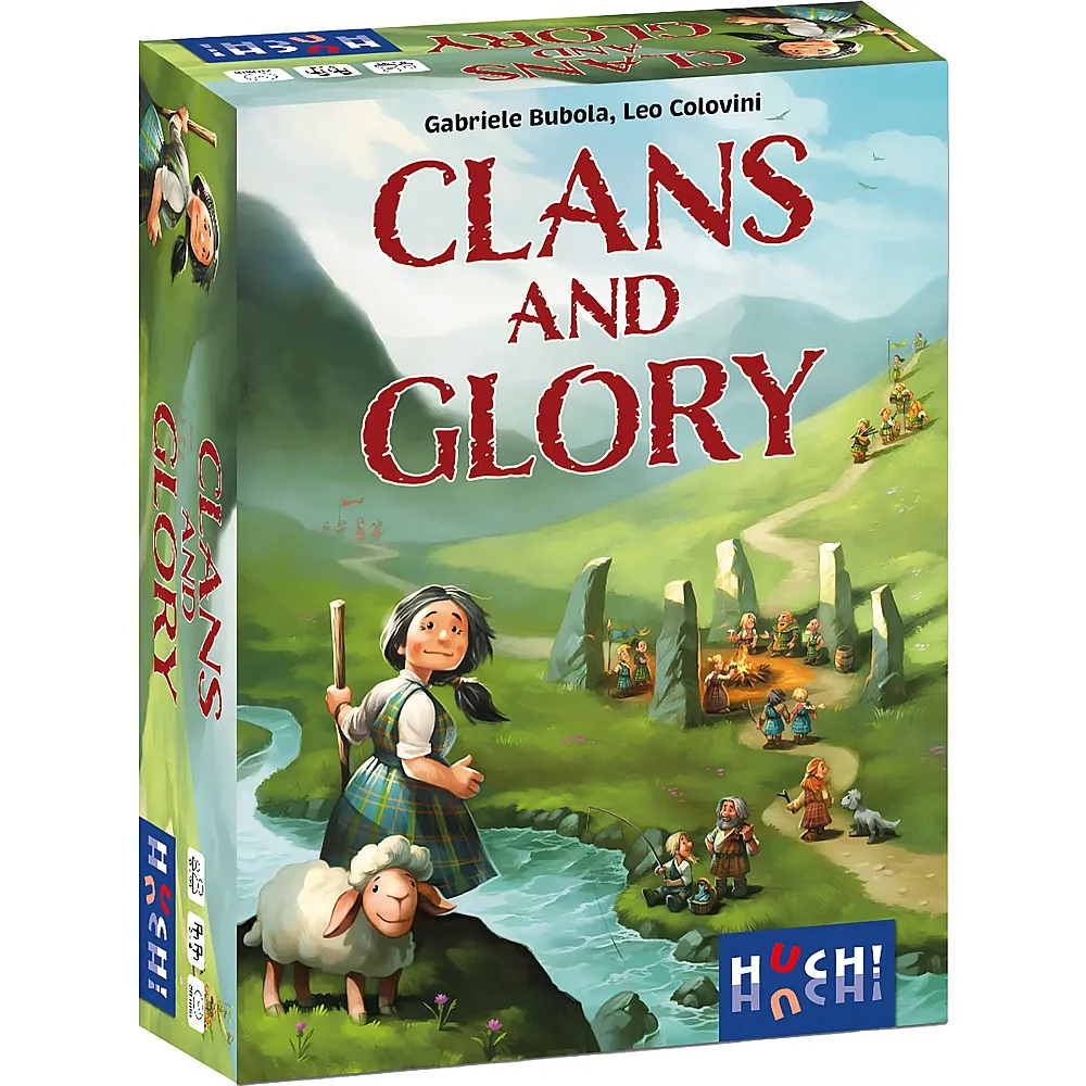 meinspielzeug - HUCH Spiele Clans and Glory mult | Kartenspiele