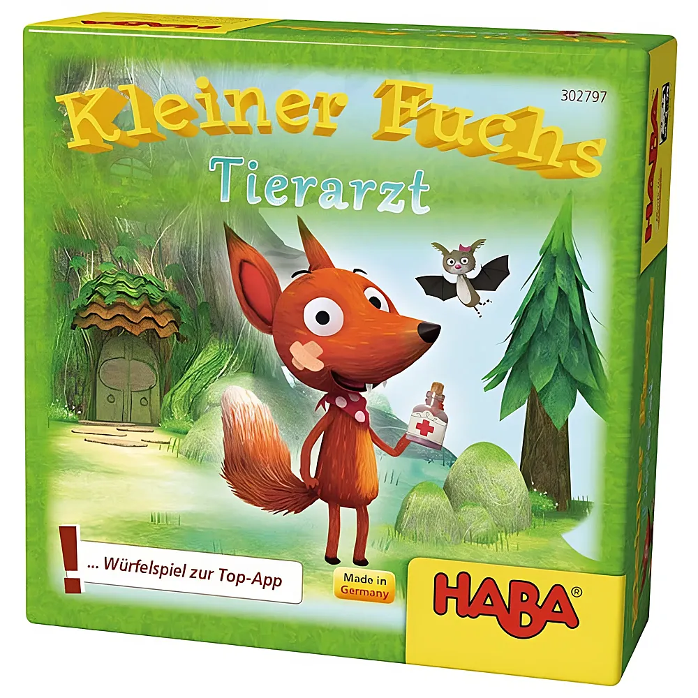HABA Spiele Kleiner Fuchs Tierarzt | Kinderspiele