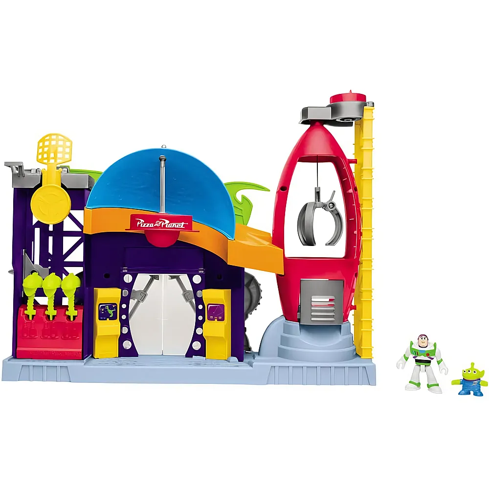Imaginext Toy Story Pizza Planet Spielset inkl. Buzz Lightyear und Alien