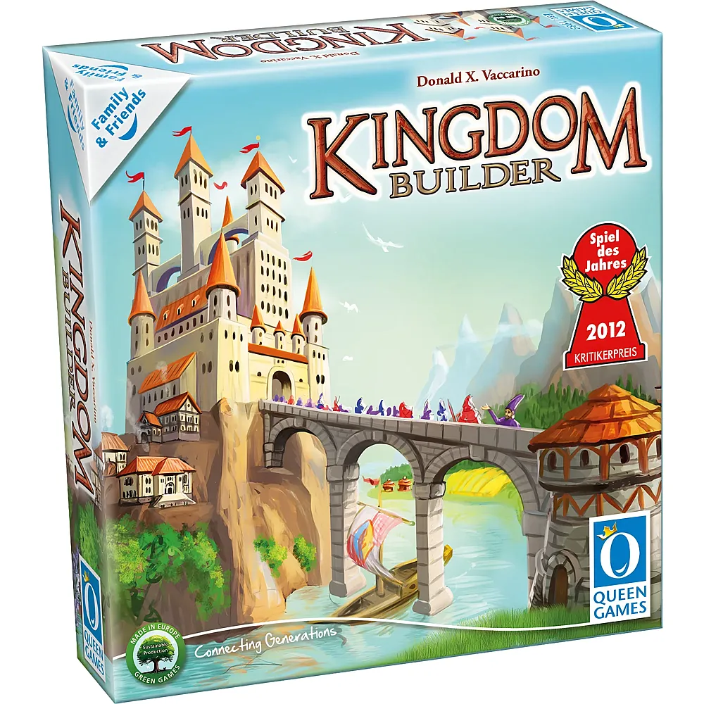 meinspielzeug - HUCH Spiele Kingdom Builder Family & Friends - Deutsch | Familienspiele